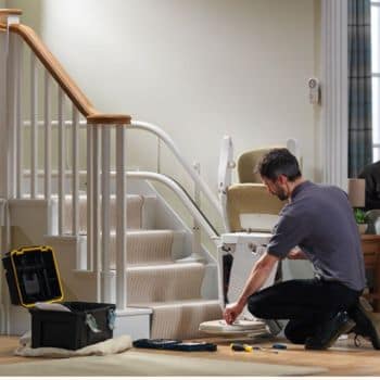 Stairlift Repair in Hendersonville, Arden, NC, Asheville, Mills River and Surrounding Areas