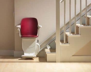 Installed Stannah Straight Stairlift in Arden, NC